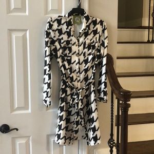 EIC Elizabeth McKay silk shirt dress size 6